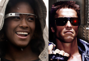 The future of wearable computers is here (via Google and IMDB)
