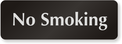 No Smoking Sign