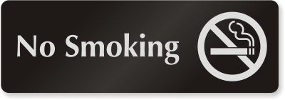 No Smoking  Sign