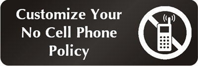 No Cell Phone Symbol Sign