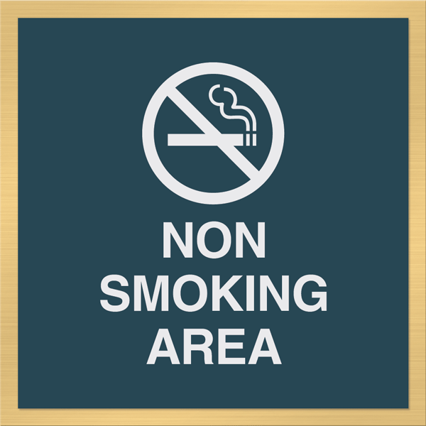 Non Smoking Area, with Graphic
