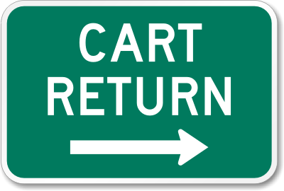 Cart Return (right arrow)