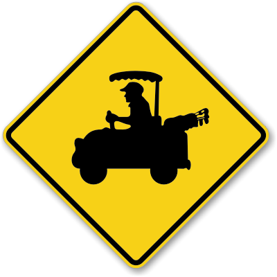 Golf Cart Symbol