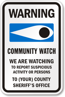 Warning, Community Watch