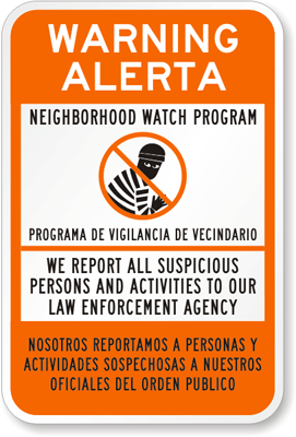 Spanish Neighborhood Watch