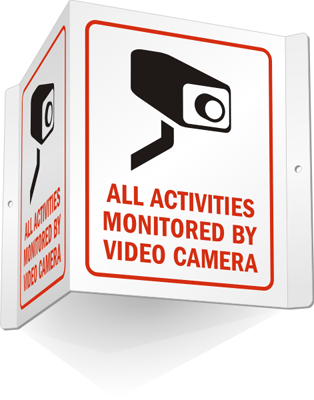 All Activities monitored By Video Camera (camera symbol) - S-4545