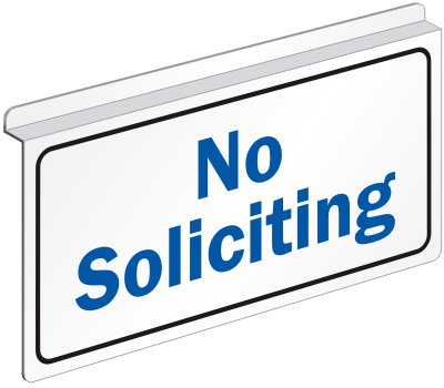 No Soliciting