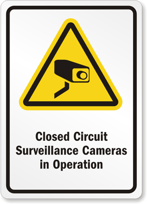 Closed Circuit Surveillance Cameras in Operation