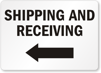 Shipping and Receiving, Left Arrow