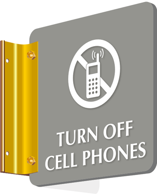 Turn Off Cell Phones Sign