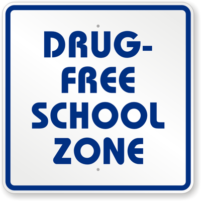Drug Free Zone High Definition Desktop Wallpaperbackground Picture