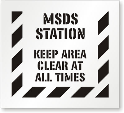 skilcraft markers msds
