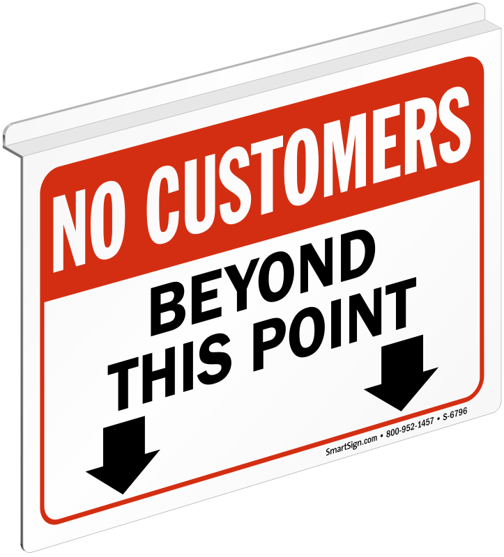 Store Policy Signs