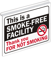 This is a Smoke-Free Facility Thank Sign
