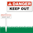 Danger Keep Out safety Sign