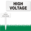 High Voltage clip-on Sign
