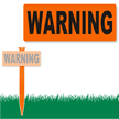 Warning EasyStake Sign and stake