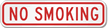 No Smoking Sign