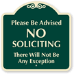 No Soliciting SignatureSign™