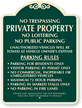 No Trespassing Private Property SignatureSign™