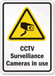 CCTV Surveillance Cameras Sign