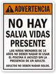 Advertencia No Hay Salva Vidas Presente