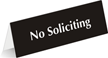 No Soliciting Sign
