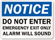 Notice Do Not Enter Sign