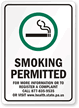 Smoking Permitted Visit Www.Health.State.Pa.Us Sign