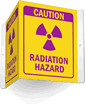 Caution Radiation Hazard Sign