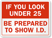 Photo ID Required Sign
