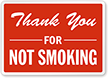 No Smoking Sign