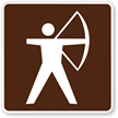 Archer Symbol - Traffic Sign