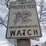 Artist capitalizes on nostalgia to reinvent neighborhood watch signs