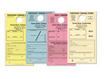 Custom Paper Temporary Parking Hang Tags
