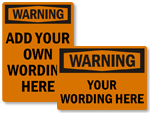 Warning Safety Signs