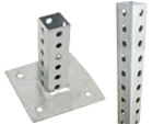 Economy Square Steel Post Kits