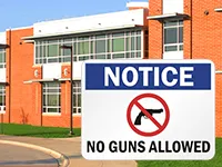 No Gun & Weapon Signs
