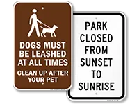 Park Signs