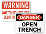 Utility Sign Markers