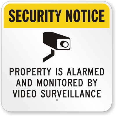 Warning This shed is alarmed Sign 100x150mm Sticker Vinyl Waterproof V1157 