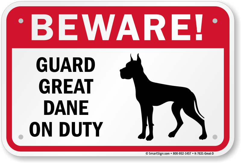 210072 Beware of Great Dane Dog Shop Pet Typical Gentle Crazy LED Light Sign 