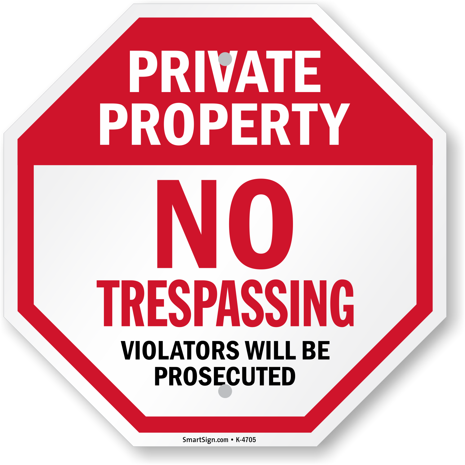 No Public Right of Way Sign Warning Notice Adhesive 6.5"x1.5" PRIVATE PROPERTY 
