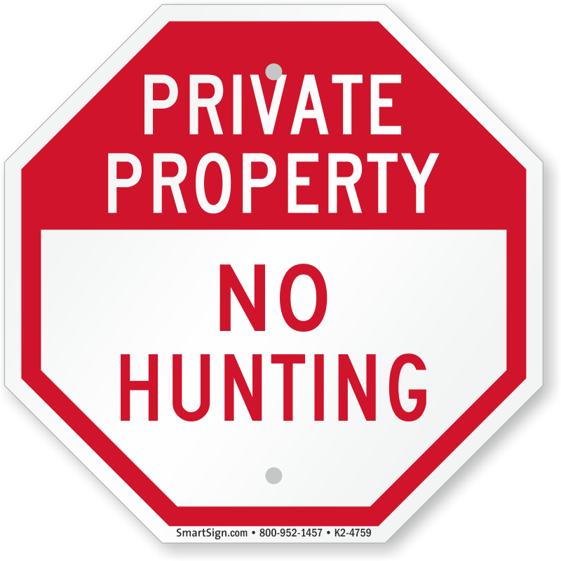 Lot of 100 POSTED Private Property Hunting Signs POSTED SIGNS!!! 