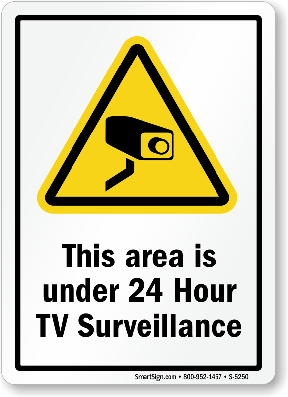 cctv camera under surveillance