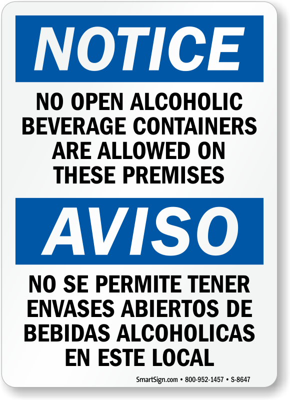Plastic Sign Notice No Drugs Allowed On Premises 