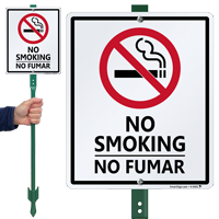 No Smoking / No Fumar Sign