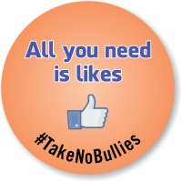 All You Need Is Likes No Bullies Label