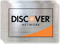 Discover Network Logo Glass Decal