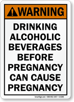 Drinking Alcoholic Beverages Before Pregnancy Cause Pregnancy Sign